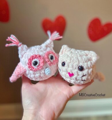 Cat Plush mini and large