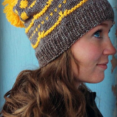 Lemon Whimsy Hat