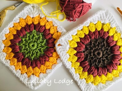 Sunflower Granny Square