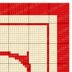 Christmas C2C Crochet Pattern Initial Letter G Blanket Baby Shower Stroller Name Throw