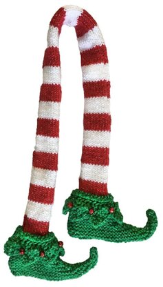 Elf Feet Silly Scarf