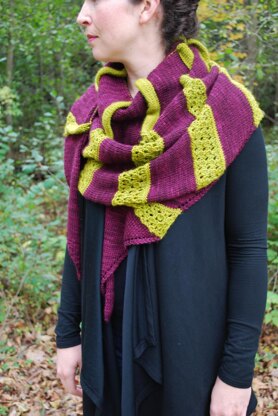 Plicata Shawl