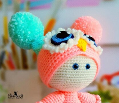 Hat Owl for doll