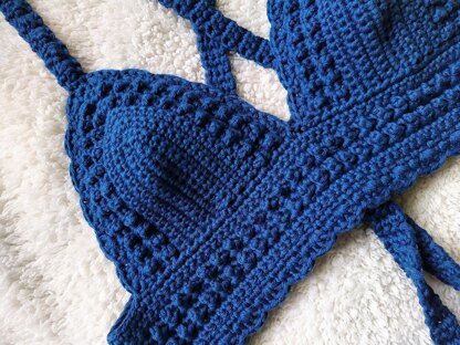 Crochet Bralette Pattern Crochet Bikini Top Pattern Crochet Crop Top Pattern Beginner Crochet Pattern Summer Crochet Beach Pattern Crochet