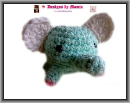 Crochet Elephant Pattern Amigurumi Animal