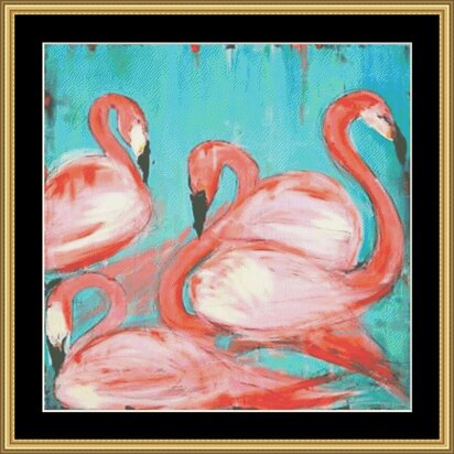 ARTSY FLAMINGO