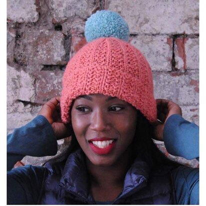 Mistake Stitch Rib Hat in The Fibre Co. Tundra - Downloadable PDF