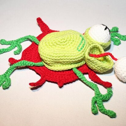 Dead Frog - Amigurumi