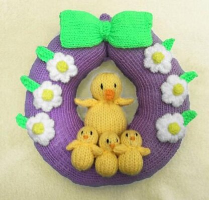 Easter Chicks Wreath