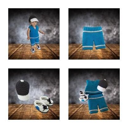 Crochet boy doll clothes