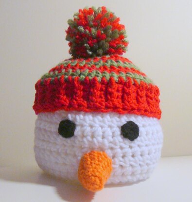 Snowman Hat - Toque - Newborn to Adult