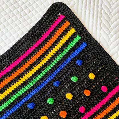 Spots & Stripes Baby Blanket