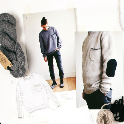Knits for Boys Poster in Erika Knight