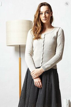 Fitted Scoop Cardigan