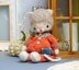 Knitting Toy Clothes Pattern - Onesie for 10''/25cm toys