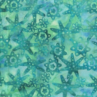 Anthology Fabrics Midnight Jade - Starfish
