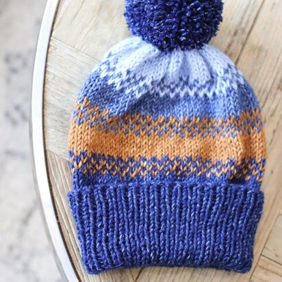Slouchy Jasper Beanie - knitting pattern