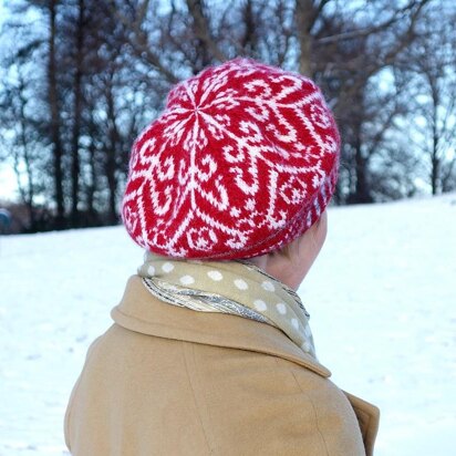 Nordic Winter Tam - knitting pattern