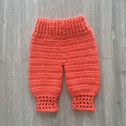 Coral Baby Pants