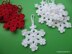 Crochet Snowflake "Christmas"