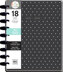 The Happy Planner Black & White Classic 18 Month Planner