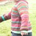 Jamie - a top down seamless stripy sweater
