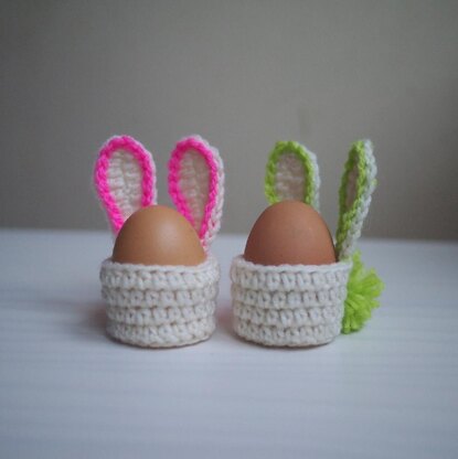 Easter bunny egg cozy