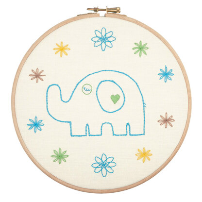 Anchor Daddy Elephant Embroidery Kit