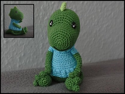 Crochet Pattern Dinosaur Morton!