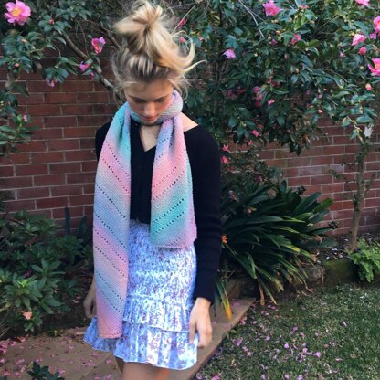 Waterlily scarf