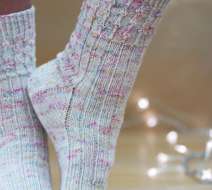 Vintage Fairy Lights Socks