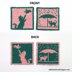 Cats in Spring Coasters
