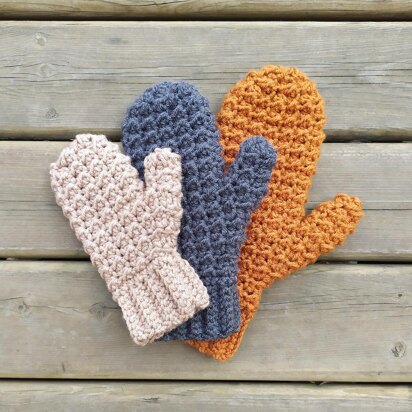 Crochet mittens - Zara Mittens