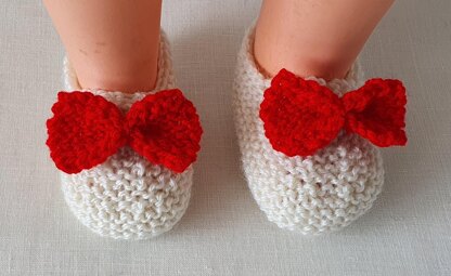 Gina - Baby shoes with a bow