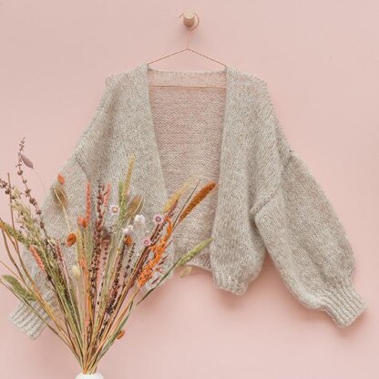 Cloud Cardigan Knit in Yarn and Colors Elegant & Must-Have (Minis) - YAC100091 - Downloadable PDF