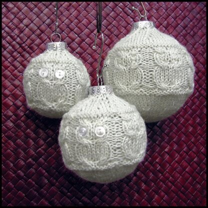Owl Holiday Ornaments
