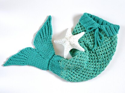 Mermaid Tail Baby Blanket