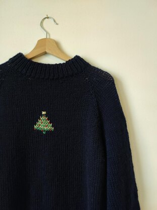 Minimal Xmas Sweater