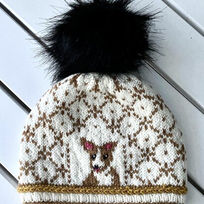 Corgi and Shih Tzu Poo Hat