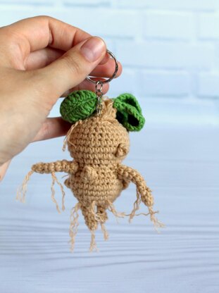 Mandrake keychain / wizard Harry