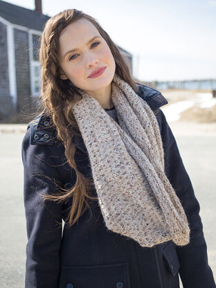 Camaderry Cowl in Berroco Inca Tweed Chunky - 141