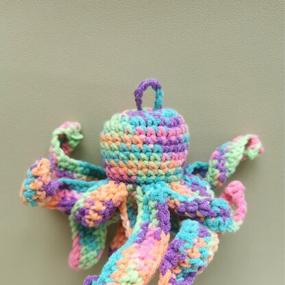 Octopus Keychain