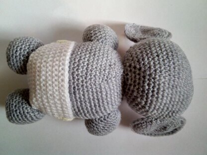 Crochet Baby Elephant