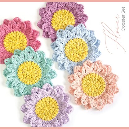 Flower Coaster Set