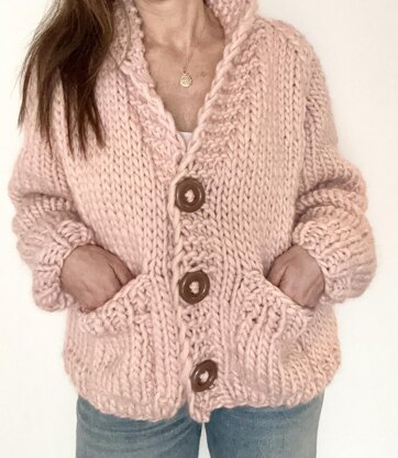 Bulky Pocket Cardigan