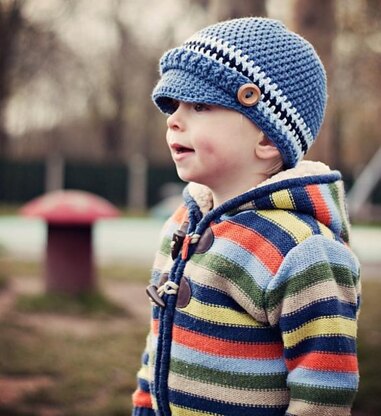 Oxleyham Newsboy Hat Crochet Pattern (Child)