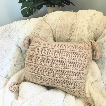 Easy Ribbed Pillow