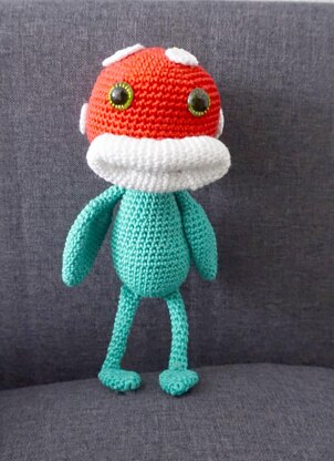 Häkelanleitung für die Amigurumi Piranha-Pflanze