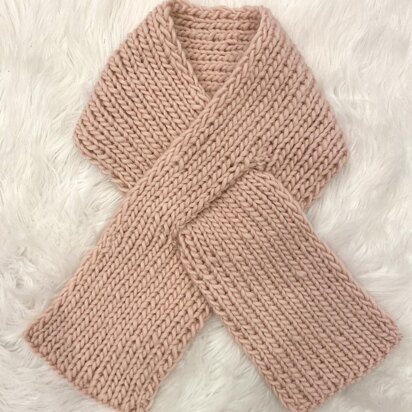 Pink Ribbon Scarf