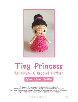 Tiny Princess, Bridesmaid, or Flower Girl